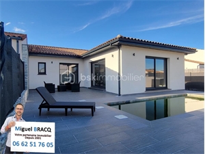 villa à la vente -   34290  LIEURAN LES BEZIERS, surface 110 m2 vente villa - UBI461317712